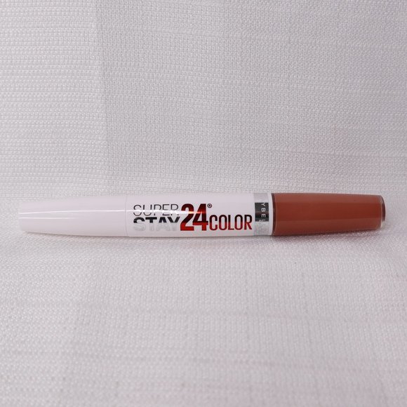 Maybelline New York Superstay 24 color 2-step lipcolor #235 loaded latte new - Picture 5 of 6